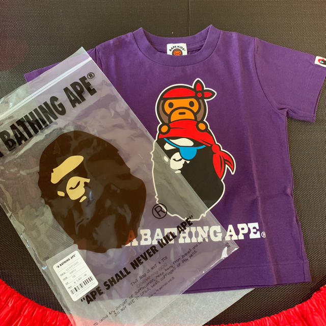 A BATHING APE(アベイシングエイプ)のbape kid 100 キッズ/ベビー/マタニティのキッズ服男の子用(90cm~)(その他)の商品写真