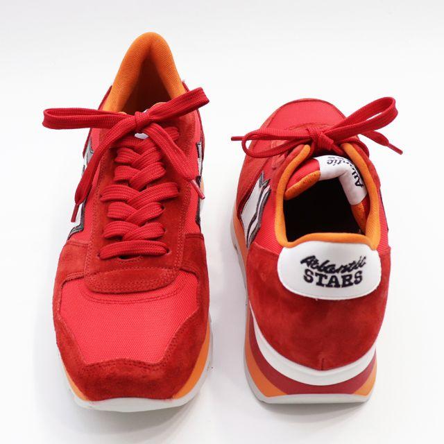 BEAMS(ビームス)の新品 アトランティックスターズ アンタレス スニーカー レッド 靴 シューズ メンズの靴/シューズ(スニーカー)の商品写真