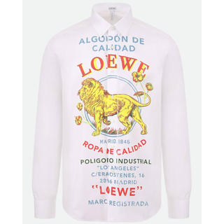 ロエベ(LOEWE)のLOEWE EL LEON POPLIN SHIRT(Tシャツ/カットソー(半袖/袖なし))