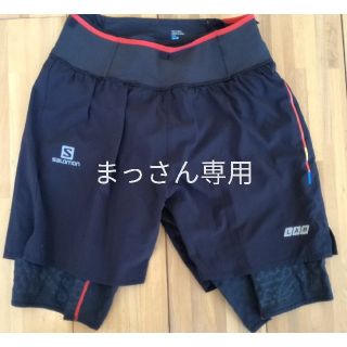 サロモン(SALOMON)のsalomon exo twinskin  short
size M　(ウェア)