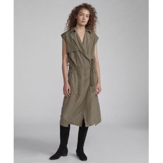 ラグアンドボーン(Rag & Bone)の【新品未使用】rag&bone  BAILEE DRESS トレンチワンピース(ロングワンピース/マキシワンピース)