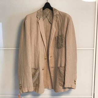 エトロ(ETRO)の美品 USED エトロ 麻ジャケット(テーラードジャケット)