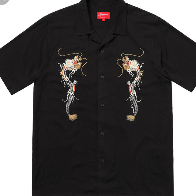 supreme  シュプリーム  18aw Dragon Rayon Shirt