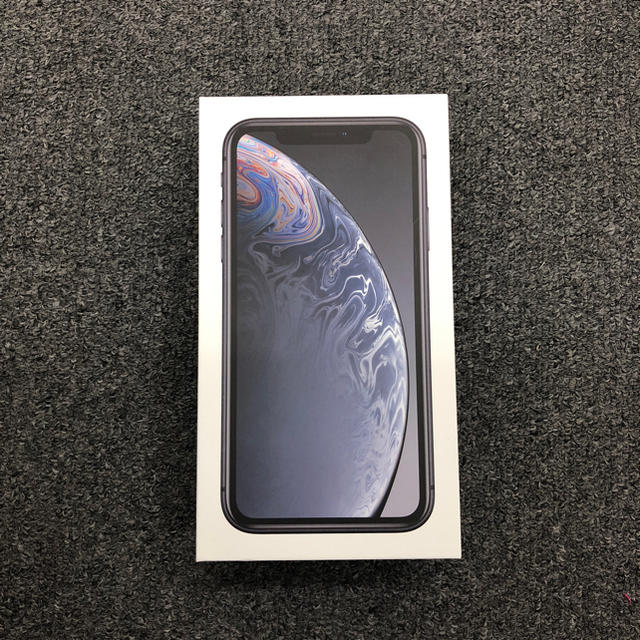 iPhoneXR black 64GB SIMフリー 新品未使用