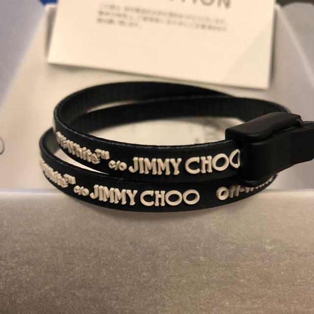 off white  jimmy choo コラボ ブレスレット