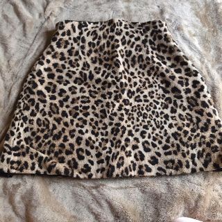 ザラ(ZARA)のleopard(ミニスカート)