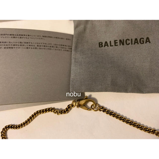 Balenciaga(バレンシアガ)の【 Balenciaga - Typo Necklace 】バレンシアガ メンズのアクセサリー(ネックレス)の商品写真
