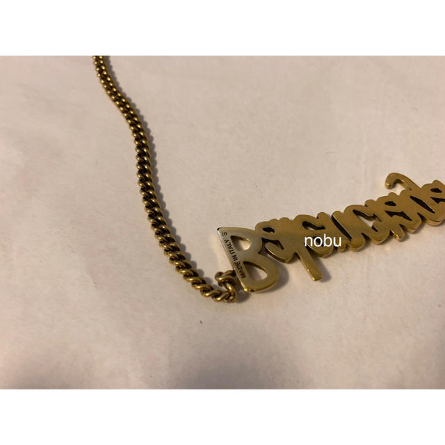 【 Balenciaga - Typo Necklace 】バレンシアガアクセサリー