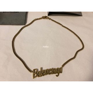 バレンシアガ(Balenciaga)の【 Balenciaga - Typo Necklace 】バレンシアガ(ネックレス)