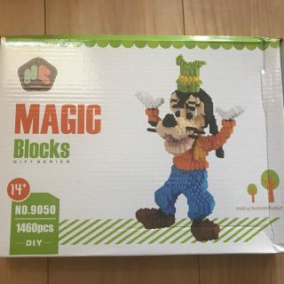ナノブロック 大型ブロック レゴ　グーフィー(積み木/ブロック)