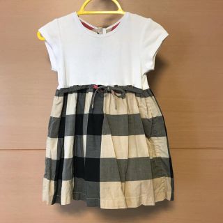 バーバリー(BURBERRY)のバーバリー チルドレン チェック ワンピース(ワンピース)