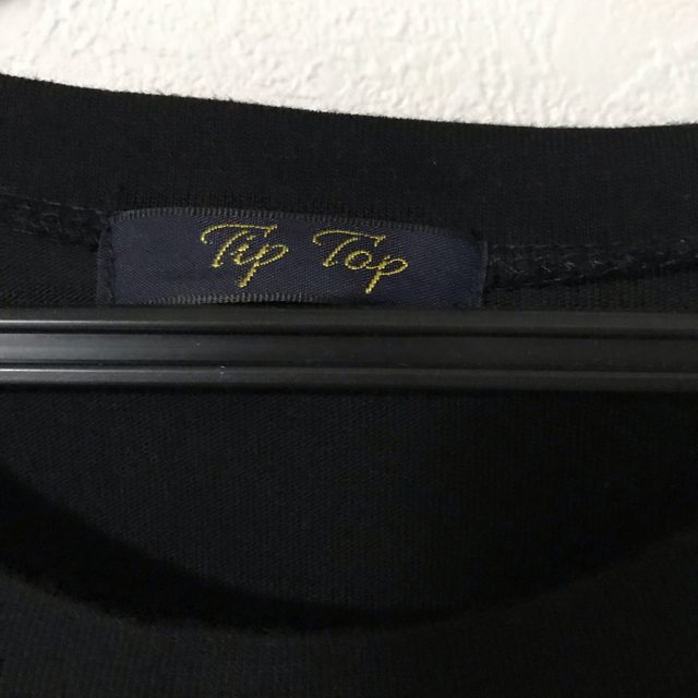 tip top(ティップトップ)のtiptopドッキングワンピース 半袖 レディースのワンピース(ひざ丈ワンピース)の商品写真