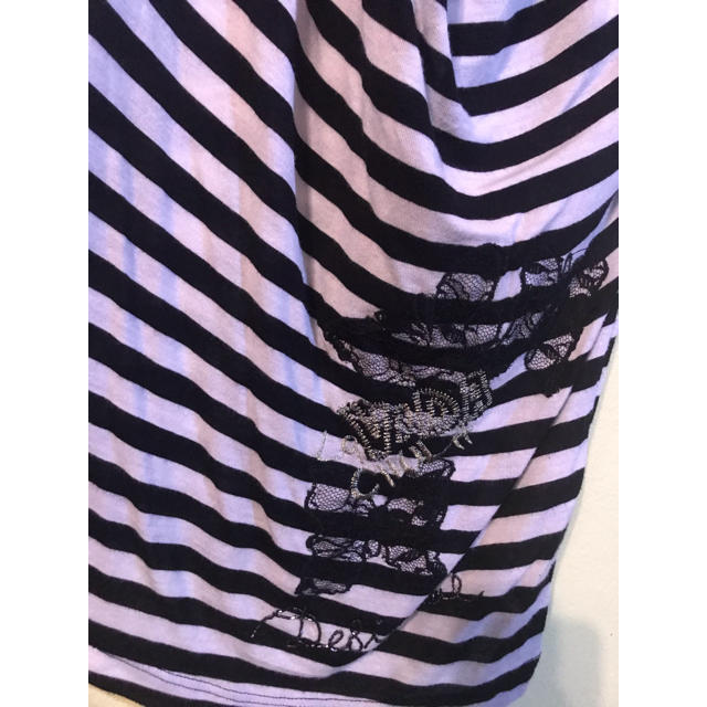 DESIGUAL(デシグアル)のDesigual ボーダートップス レディースのトップス(Tシャツ(半袖/袖なし))の商品写真
