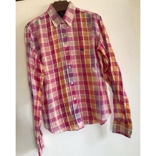 エトロ(ETRO)の新品未使用ETRO可愛いチェックシャツイタリア製(シャツ/ブラウス(長袖/七分))