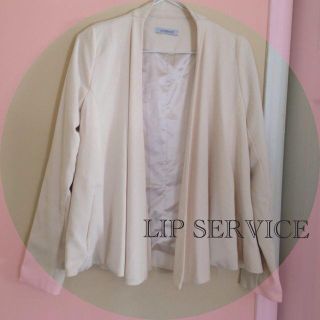 リップサービス(LIP SERVICE)の専用♡LIP シンプルドレープジャケット(テーラードジャケット)