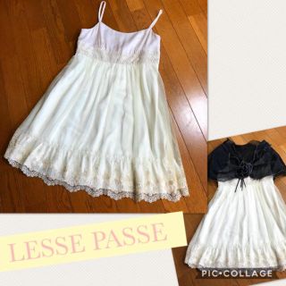 レッセパッセ(LAISSE PASSE)のLAISSÉ PASSÉ☆未使用☆キャミワンピース(ミニワンピース)