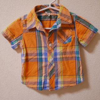 オールドネイビー(Old Navy)のOLD NAVY シャツ　6-12M(シャツ/カットソー)