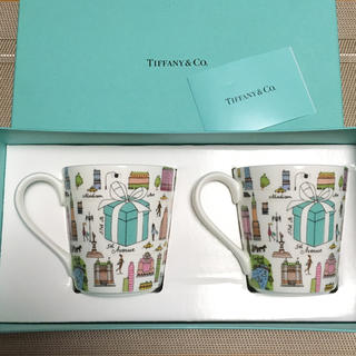 ティファニー(Tiffany & Co.)の新品 ティファニー ペアマグカップ(グラス/カップ)