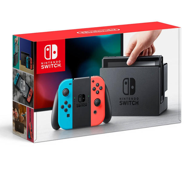 ニンテンドースイッチ　本体　Switch ネオンカラー　新モデル