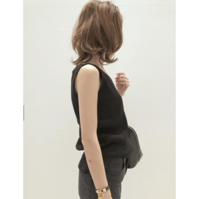 L´Appartement Back V Rib タンクトップ L´Appartement Back V Rib タンクトップ