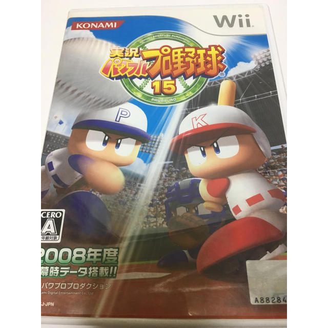 Wii(ウィー)の実況パワフルプロ野球15  エンタメ/ホビーのゲームソフト/ゲーム機本体(家庭用ゲームソフト)の商品写真