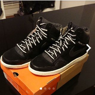 ステューシー(STUSSY)のSTUSSY×NIKE COURT FORCE HI スニーカー(スニーカー)