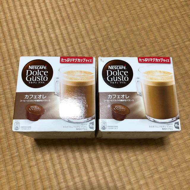 ネスカフェドルチェグスト カフェオレ 食品/飲料/酒の飲料(コーヒー)の商品写真