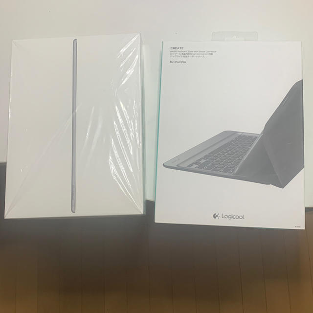 iPad - 【新品、未使用】iPad Pro12.9 128GB SIM フリー+キーボード