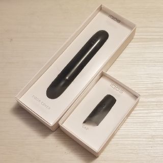 アイコス(IQOS)のiQOS3　ドアカバー＆キャップ　ベルベットグレー(タバコグッズ)