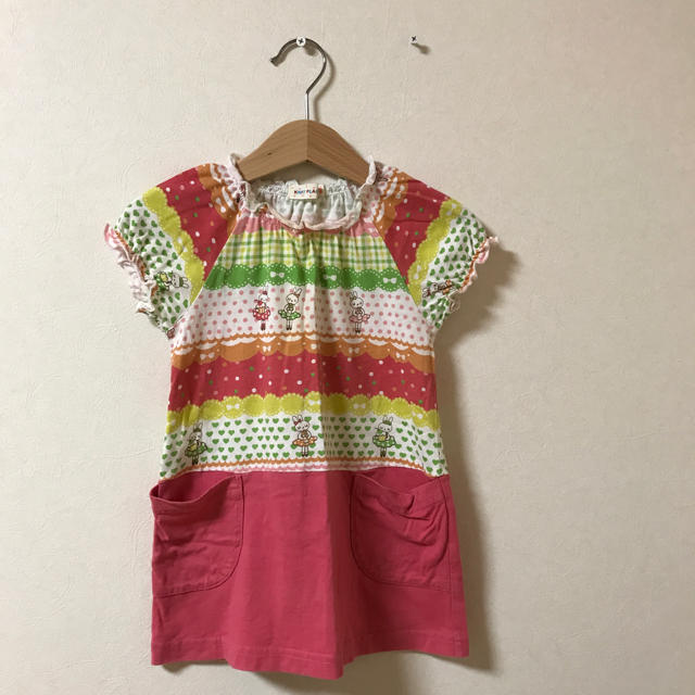 KP(ニットプランナー)の子ども服 Tシャツ 女児80 KP  キッズ/ベビー/マタニティのベビー服(~85cm)(ワンピース)の商品写真