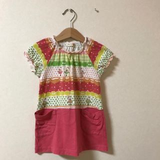 ニットプランナー(KP)の子ども服 Tシャツ 女児80 KP (ワンピース)