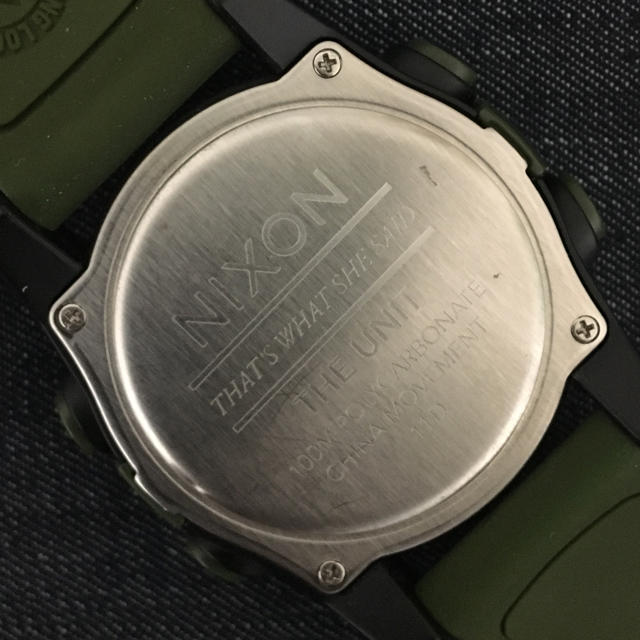 NIXON(ニクソン)のnixon   the unit 4/30までこの価格です。 メンズの時計(腕時計(デジタル))の商品写真