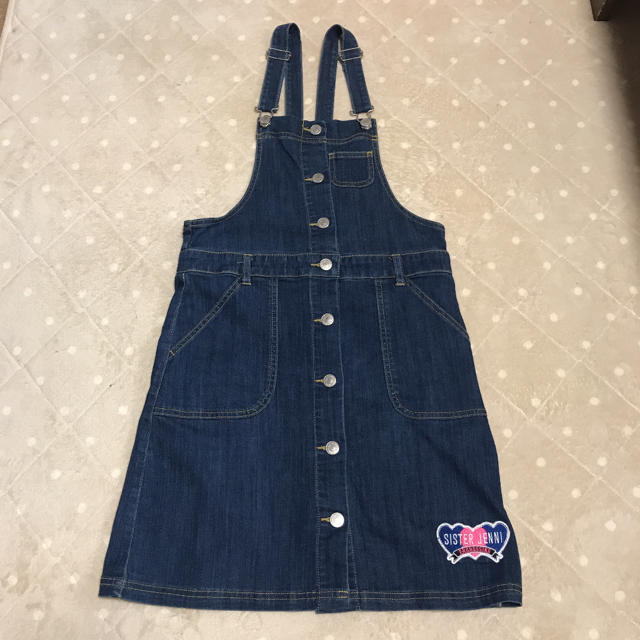 JENNI(ジェニィ)のsisterジェニー ジャンバースカート150 キッズ/ベビー/マタニティのキッズ服女の子用(90cm~)(スカート)の商品写真