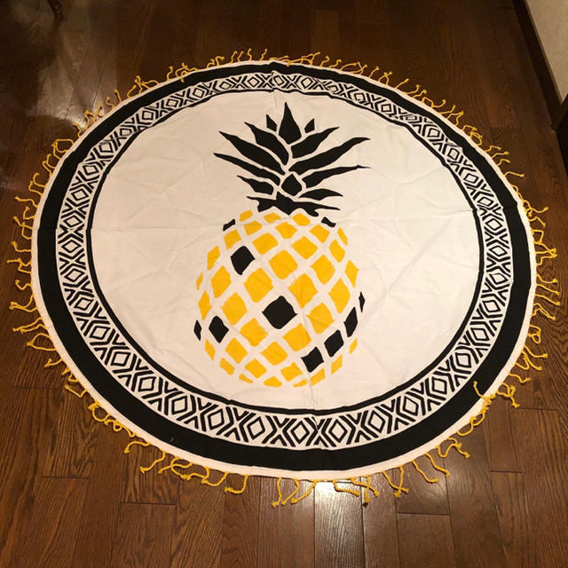 PINEAPPLE パイナップル　ラグ　トートバッグ付き