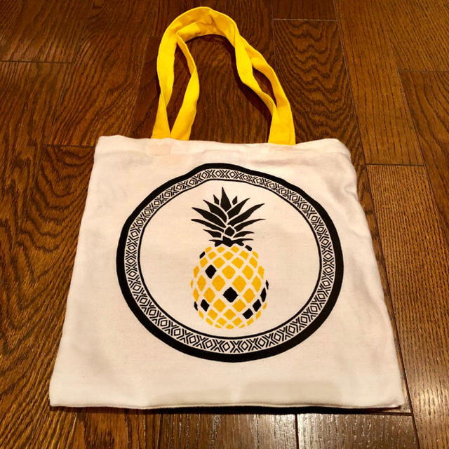 PINEAPPLE パイナップル　ラグ　トートバッグ付き 1