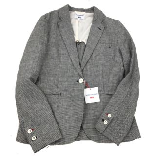 ユニクロ(UNIQLO)の【送料込】新品・イネスコレクション リネンジャケット(テーラードジャケット)