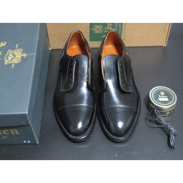 Alden(オールデン)の【新品/大安売り】ALDEN 2161 BLACK CORDOVAN オールデン メンズの靴/シューズ(ドレス/ビジネス)の商品写真