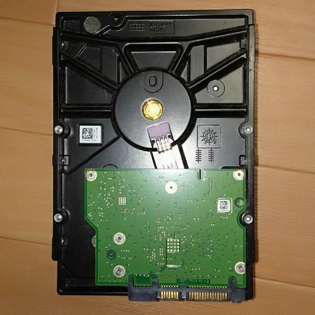 HDD 2TB Seagate SATA 書庫使用 スマホ/家電/カメラのテレビ/映像機器(その他)の商品写真