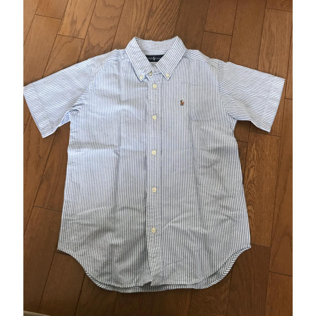 POLO RALPH LAUREN(ポロラルフローレン)のポロラルフローレン ボタンダウンシャツ 細ストライプ キッズ/ベビー/マタニティのキッズ服男の子用(90cm~)(ブラウス)の商品写真