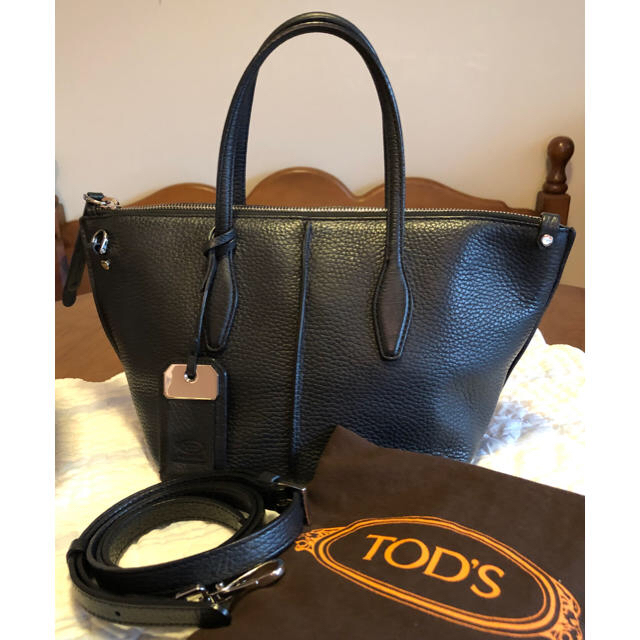 極美品【トッズ】 ジョイ スモール 2way トートバッグ ショルダー