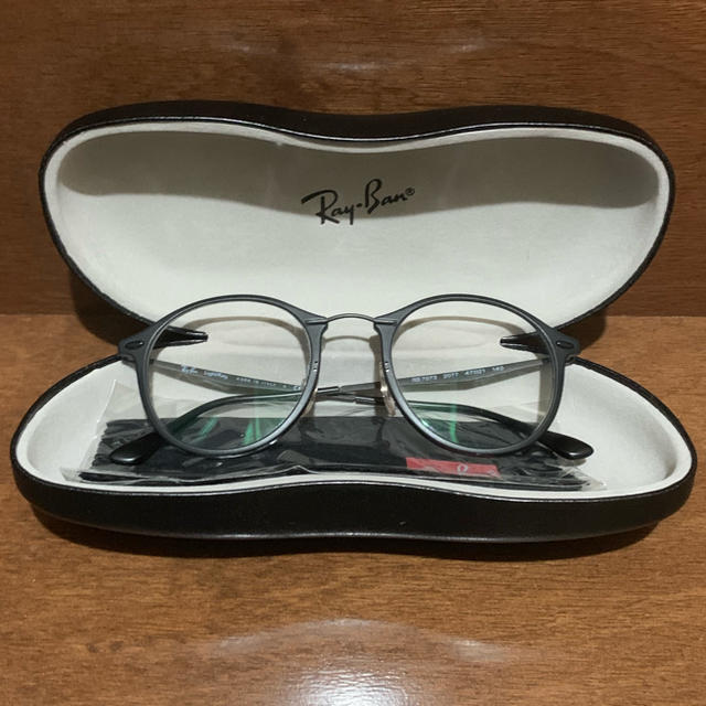 Ray-Ban(レイバン)のレイバン 眼鏡 Ray-Ban 伊達メガネ対応 RX7073 2077 49  メンズのファッション小物(サングラス/メガネ)の商品写真