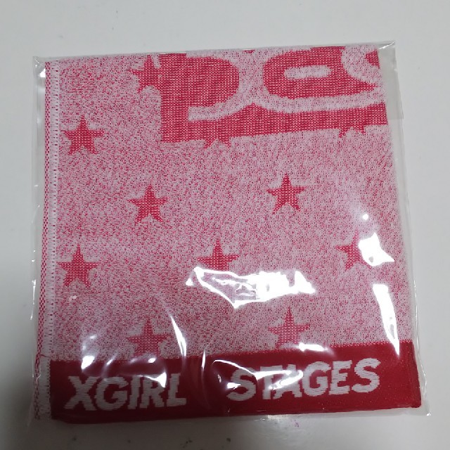 X-girl Stages(エックスガールステージス)のエックスガールステージス ノベルティーハンドタオル キッズ/ベビー/マタニティのこども用ファッション小物(その他)の商品写真