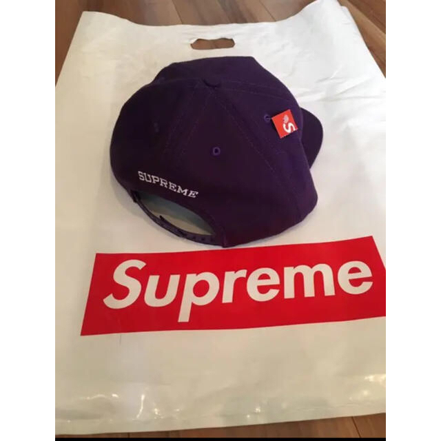 Supreme 18AW GLOBAL 5-PANEL CAP 紫 1