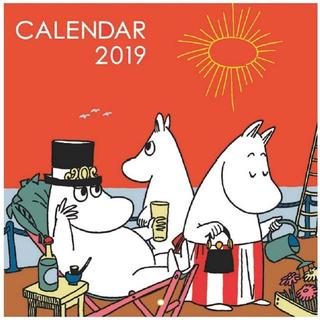 ムーミン 2019年 カレンダー 壁掛け ORANGE (カレンダー/スケジュール)