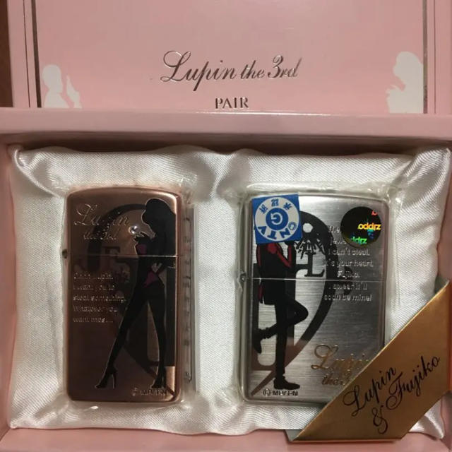 ZIPPO   新品未使用 ルパン 不二子 限定ペアZIPPO 周年記念の通販 by