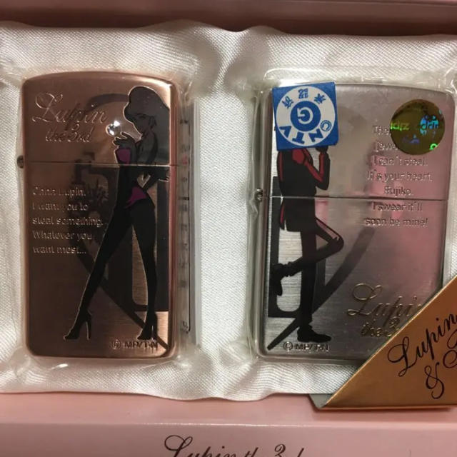 ZIPPO - 新品未使用 ルパン 不二子 限定ペアZIPPO 40周年記念の通販 by @a@a's shop｜ジッポーならラクマ