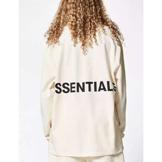 フィアオブゴッド(FEAR OF GOD)のFOG essentials ロンT クリーム オフホワイト(Tシャツ/カットソー(七分/長袖))