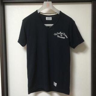 アズールバイマウジー(AZUL by moussy)のazul by moussy Ｖネックカットソー Tシャツ 半袖Tシャツ(Tシャツ/カットソー(半袖/袖なし))