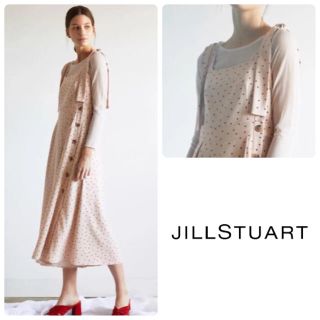 ジルスチュアート(JILLSTUART)の新品♡カフィドットサロペット オールインワンワンピース(オールインワン)