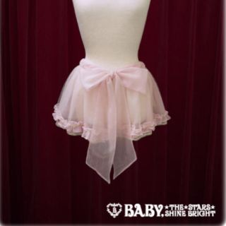 ベイビーザスターズシャインブライト(BABY,THE STARS SHINE BRIGHT)の新品♡送料無料♡定価14904円♡BABY♡ペプラム♡ケープ、エプロンとしても(ボレロ)